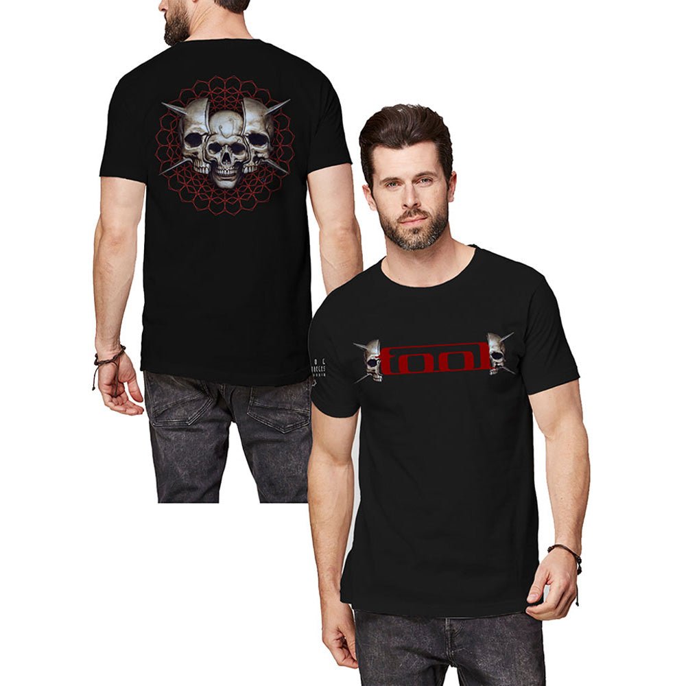TOOL トゥール (12月 来日 ) - Skull Spikes / バックプリントあり / Tシャツ / メンズ - PGS
